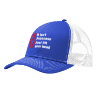 Let's Go Brandon It Isn't Japanese Just Tilt Your Head T Shirt Pa Trucker Cap | Artistshot