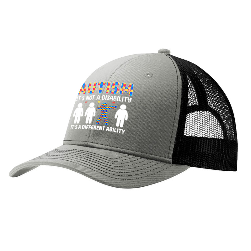 Autism Gift T  Shirt Autism It's Not A Disability It's A Different Abi Pa Trucker Cap by kale31628 | Artistshot