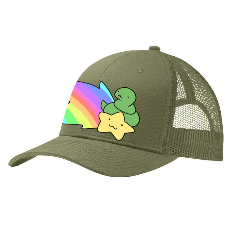 Rainbow Shooting Star Snake Pa Trucker Cap | Artistshot