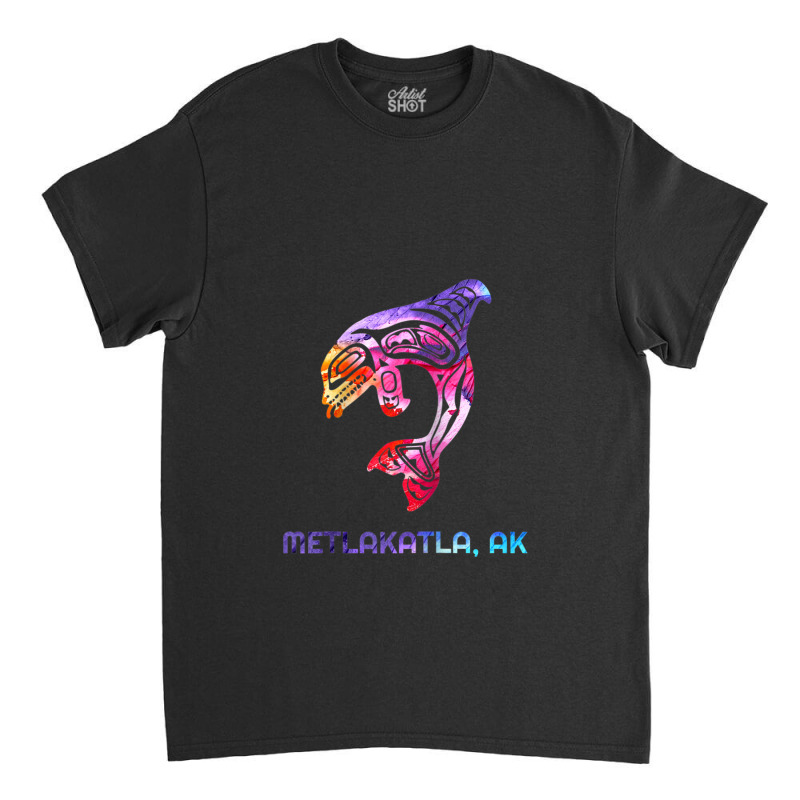 Metlakatla Alaska Native American Orca Killer Whale Raglan Baseball Te Classic T-shirt by Vivu991 | Artistshot