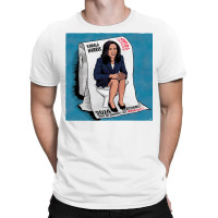 Kamala Harris On Toilet Paper T-shirt | Artistshot