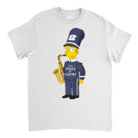 Simpson Holding The Saxophone Classic T-shirt | Artistshot