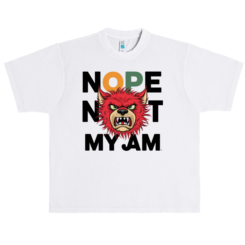 Nope Not My Jam Urban Heavy T-shirt | Artistshot