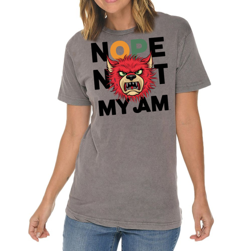 Nope Not My Jam Vintage T-shirt | Artistshot