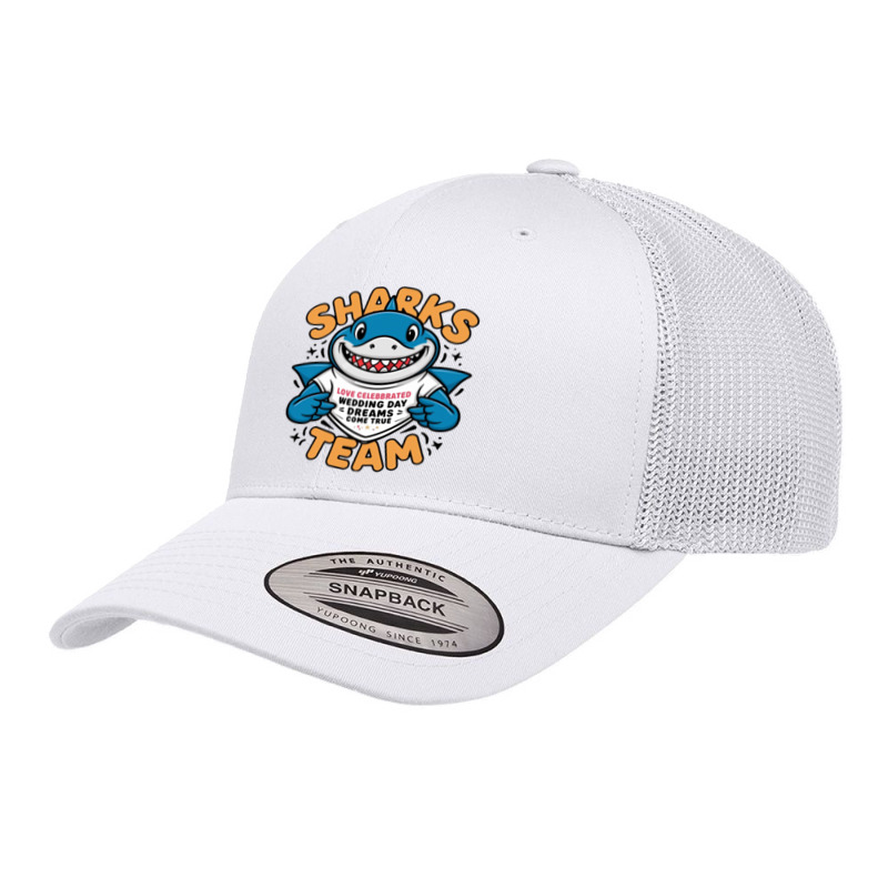 Sharks Team Retro Trucker Cap | Artistshot