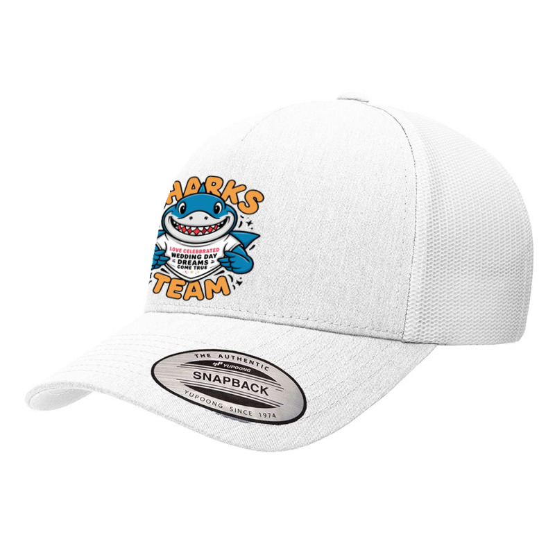 Sharks Team Yupoong Trucker Cap | Artistshot