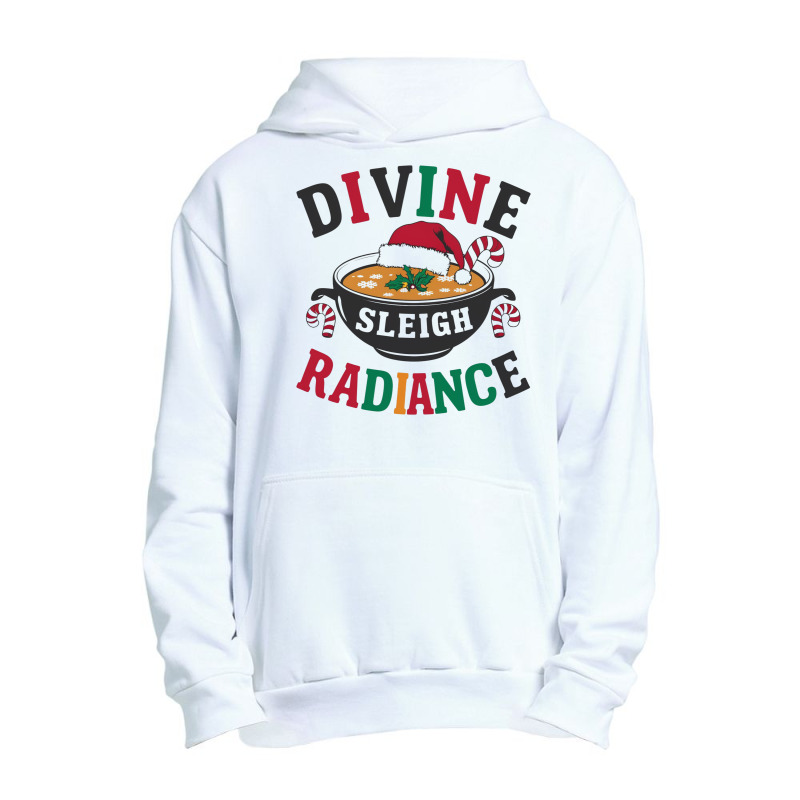 Divine Sleigh Radiance Urban Pullover Hoodie by Donna Schennum | Artistshot