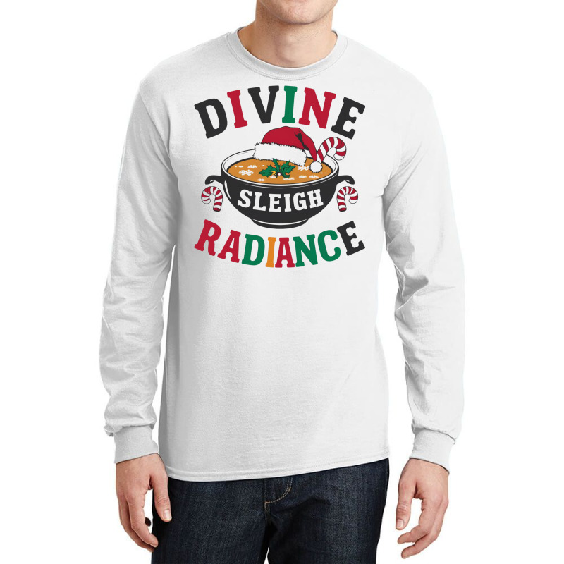 Divine Sleigh Radiance Long Sleeve Shirts by Donna Schennum | Artistshot