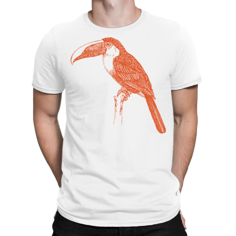 Vintage Toucan Bird T-Shirt by HRC Design | Artistshot