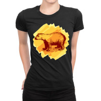 Vintage Polar Bear Ladies Fitted T-shirt | Artistshot