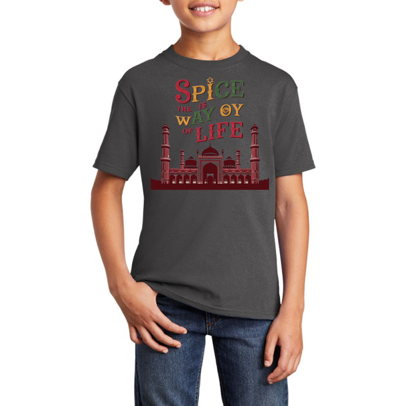 Spice Is The Way Of Life Basic Youth T-shirt by Donna Schennum | Artistshot