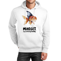 A Goldfish Wearing An Artificial Shark Fin Unisex Hoodie | Artistshot