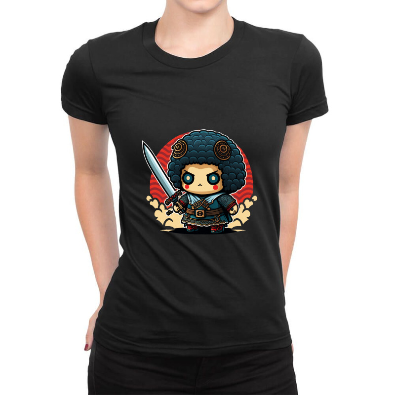 Little Warrior Ladies Fitted T-Shirt by mailson | Artistshot