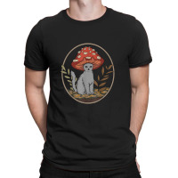 Cottagecore Aesthetic Cat T-shirt | Artistshot