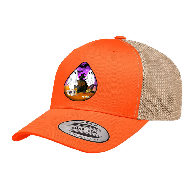 Hallowen Teardrop Retro Trucker Cap by LillyAllenDesigns | Artistshot