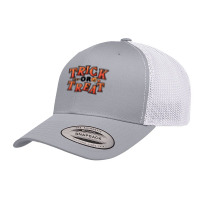 Trick Or Treat T Shirtcute Trick Or Treat Halloween Candy Sweets Costu Retro Trucker Cap | Artistshot