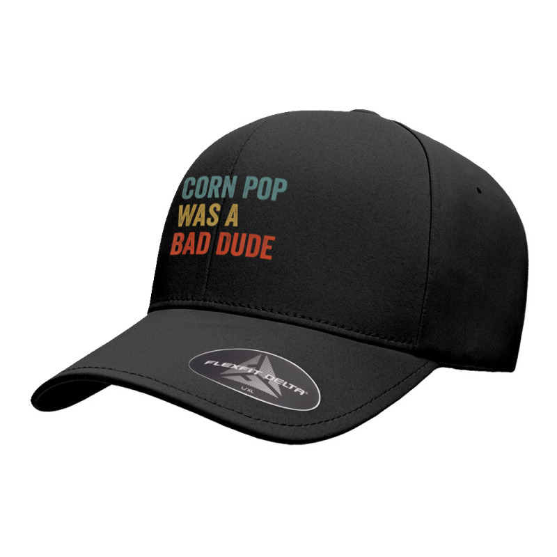 Corn Pop Was A Bad Dude Funny Election 2020 Meme Seamless Cap | Artistshot