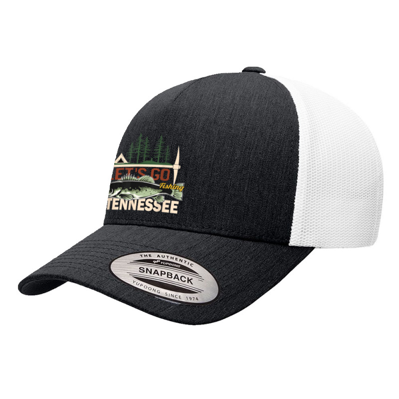 Fishing Camping Fishing In Tennessee Nature Tennessee Fishing Yupoong Trucker Cap by urethrapricey | Artistshot