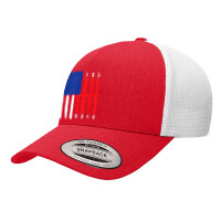 Mechanic Gears Shift American Flag Muscle Car 6 Vintage Mechanic Yupoong Trucker Cap | Artistshot