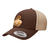 Sweet Caramel Pretzel Cupcake T  Shirt Pretzel Caramel Cupcake T  Shir Yupoong Trucker Cap | Artistshot