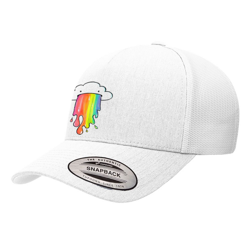 Cloud Overlay Rainbow Yupoong Trucker Cap by dikokazei | Artistshot