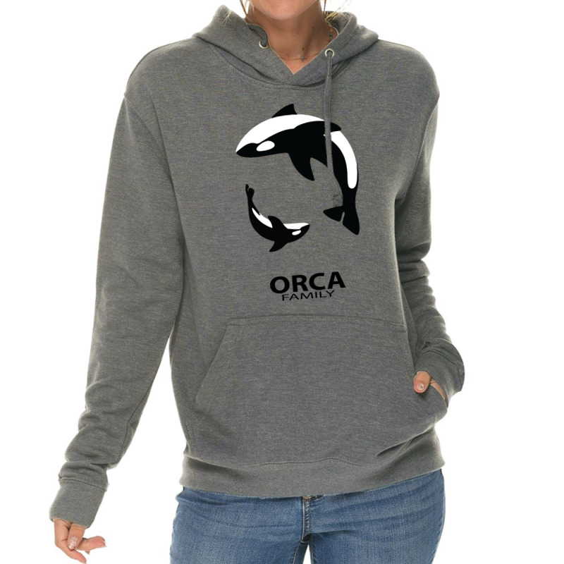Orca Family Lightweight Hoodie | Artistshot