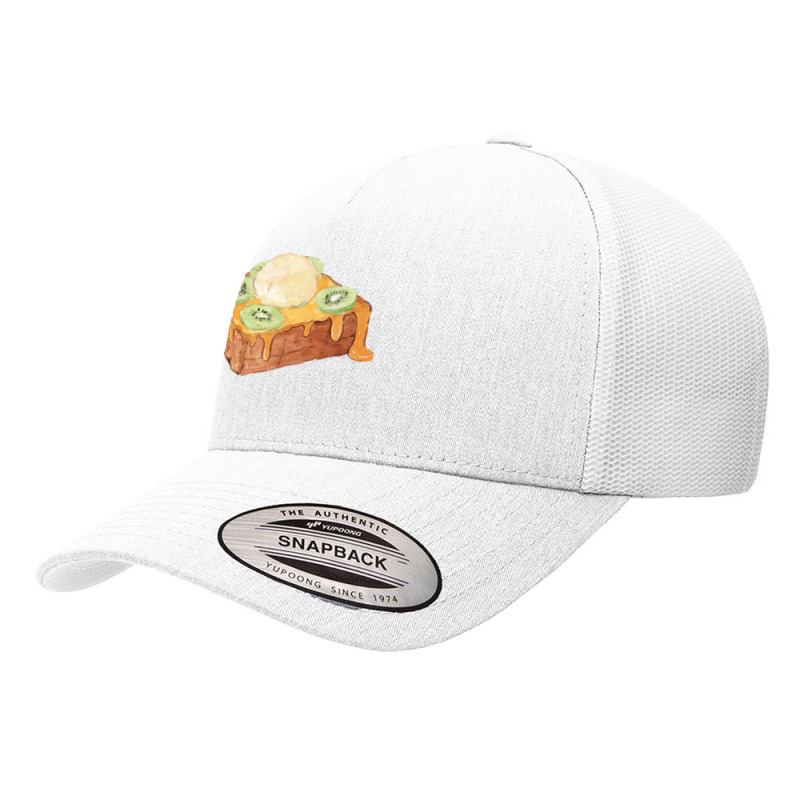 Brick Toast Bread Lover T  Shirt Honey Bread Brick Toast Topped With K Yupoong Trucker Cap by thymeartiste | Artistshot