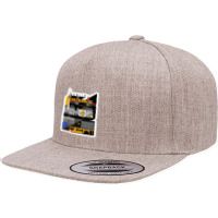 Paradise Corrupt Section D 28658223 5 Panel Snapback Cap | Artistshot