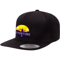 Adventure Calling 5 Panel Snapback Cap | Artistshot