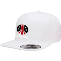 American Space Star 5 Panel Snapback Cap | Artistshot