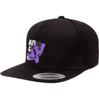 Neon Genesis Evangelion Merch 5 Panel Snapback Cap | Artistshot