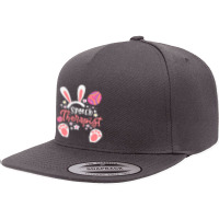 Speech Language Therapist T  Shirt Bunny Speech Language Therapist S L 5 Panel Snapback Cap | Artistshot