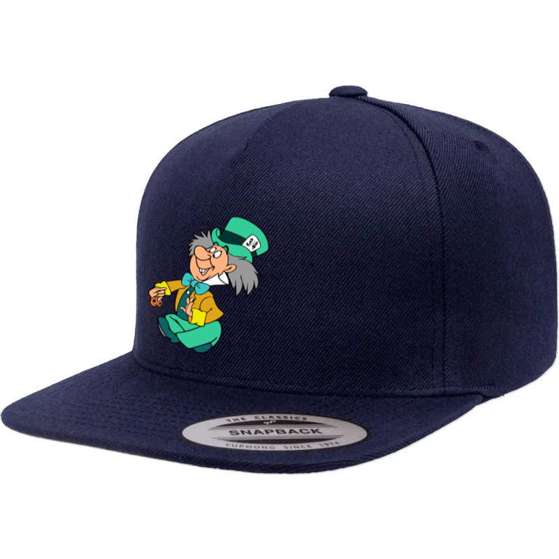 Mad Hatter 5 Panel Snapback Cap | Artistshot