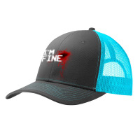 I'm Fine Halloween Blood Stain Graphic Injury Imitation Funny Zombie C Pa Trucker Cap | Artistshot