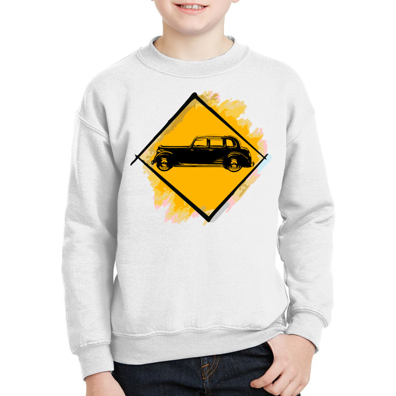 Classic Car Youth Sweatshirt | Artistshot