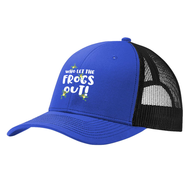 Funny Passover Who Let The Frogs Out Shirt Jewish Seder Fami Pa Trucker Cap | Artistshot