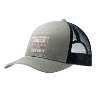 Womens Funny Emt Ugly Christmas Design Emergency Medical Technician V Pa Trucker Cap | Artistshot