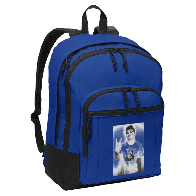 Morrissey Finger Flip [twhite] Basic Backpack | Artistshot