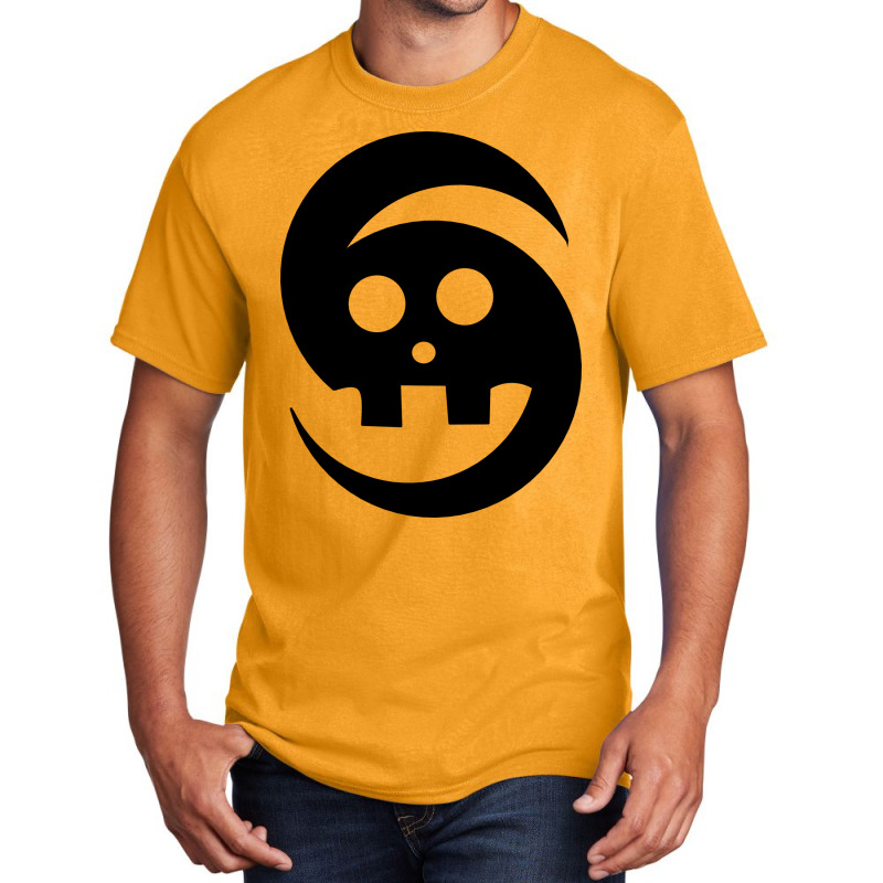 Simple Design Face Skull Basic T-shirt | Artistshot