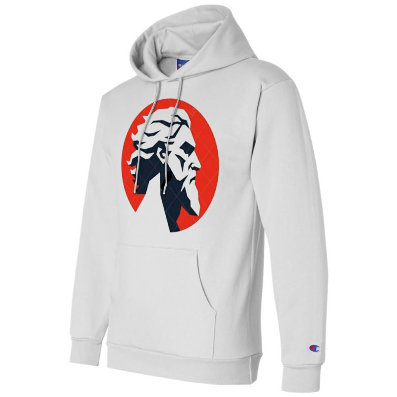 Simple Design Face Champion Hoodie | Artistshot