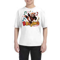 A Panda Doing A B Boying Like Dance Youth Tee | Artistshot