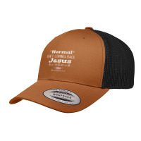 Revelation 1 4 Normal Isnt Coming Back Jesus Is Retro Trucker Cap | Artistshot