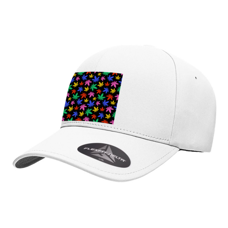 Colorful Marijuana Seamless Cap by Cosby | Artistshot