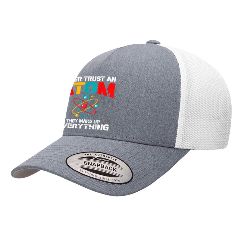 Science Funny Atom Art Stem Molecule Chemistry Teacher Yupoong Trucker Cap by urethrapricey | Artistshot