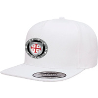 Order Of The Holy Sepulchre Of Jerusalem Shield Raglan Baseball Tee 5 Panel Snapback Cap | Artistshot