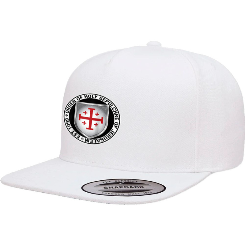 Order Of The Holy Sepulchre Of Jerusalem Shield Raglan Baseball Tee 5 Panel Snapback Cap | Artistshot