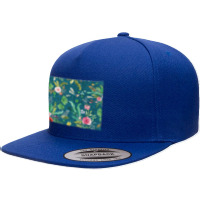 Paradisio Floral 5 Panel Snapback Cap | Artistshot