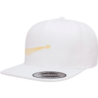 Shooting Star 5 Panel Snapback Cap | Artistshot