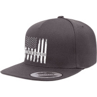 Proud Combat Engineer Us Flag Combat Engineering Pullover Hoodie 5 Panel Snapback Cap | Artistshot