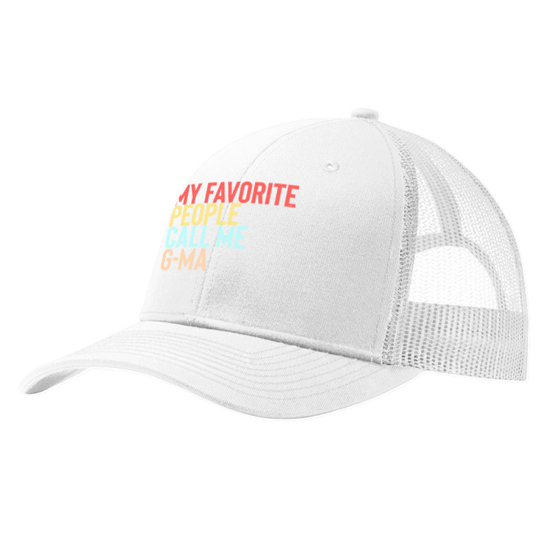 Mothers Day Gift Ideas T  Shirt My Favorite People Calls Me G Ma Shirt Pa Trucker Cap by jaycee32830 | Artistshot